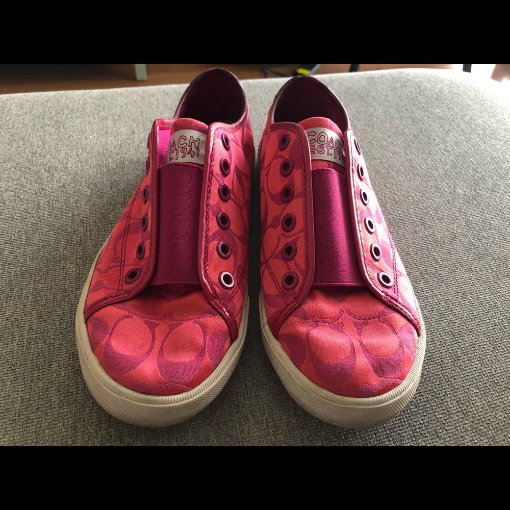 Pink coach Sneakers - Picture 4 of 4